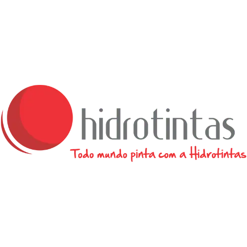 Logo Hidrotintas, Todo mundo pinta com a Hidrotintas.
